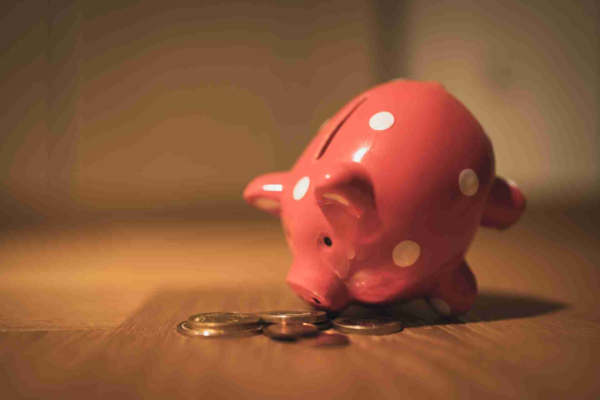Regular Savings Account in a Piggy Bank